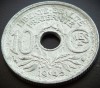 Moneda istorica 10 CENTIMES - FRANTA, anul 1945 * cod 1510 = MODEL MIC - A.UNC, Europa, Zinc