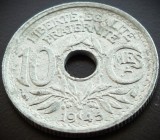 Cumpara ieftin Moneda istorica 10 CENTIMES - FRANTA, anul 1945 * cod 1510 = MODEL MIC - A.UNC