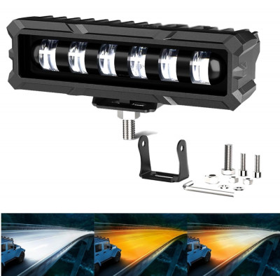 Led Bar Pentru Motocicleta 4X4, Atv, Suv, Camion, Tractor 12-24V 40W HAL480 foto