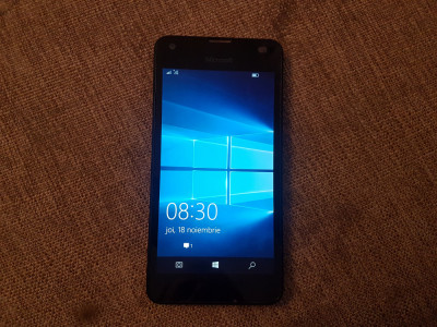 Smartphone Nokia Lumia 550 Black Quad/8GB Liber retea Livrare gratuita! foto