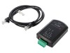 Convertor RS485-Ethernet METRONIC IP30 115,2kbps Industrial cu 1 Port Izolare Galvanica -20+60C