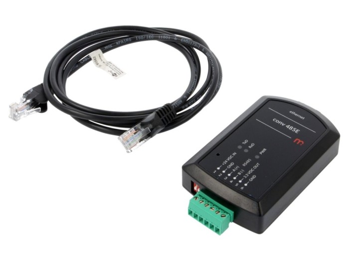 Convertor RS485-Ethernet IP30 115,2kbps