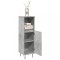 vidaXL Dulap de baie, gri beton, 30x30x100 cm, lemn prelucrat