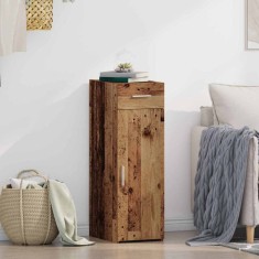vidaXL Bufet cu sertar Lemn vechi 30 x 42.5 x 93 cm Lemn compozit
