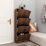 Cumpara ieftin Pantofar cu 4 uși, stejar sonoma, 59x24x136 cm, lemn prelucrat