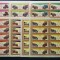 R.Guinea Ecuatoriala. -MASINI DE EPOCA- 10 Serii in coali mici nedantelate-MNH.**GEQ 209L