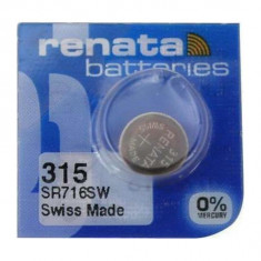 Baterie 315, SR716SW - Renata