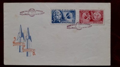 1962-Lp563-Vostok5 si 6-FDC foto