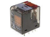 Releu electromagnetic industrial 4PDT, bobină 230VAC, 6A