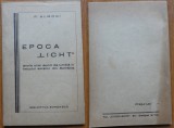 O. Almoni, Epoca Licht, Biblioteca evreeasca, 1948, semnata de Iacob Groper