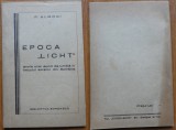 O. Almoni , Epoca Licht , Biblioteca evreeasca , 1948 , semnata de Iacob Groper