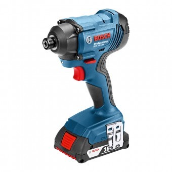 Bosch GDR 180-LI Surubelnita cu impact cu 2 acumulatori Li-Ion 18V, 2Ah, 160Nm - 4059952594293 foto