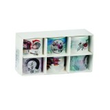 Banda adeziva, 30mm x 5m, diverse modele, hartie, set 6 buc, Colorarte