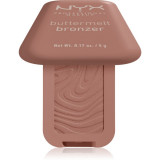 NYX Professional Makeup Buttermelt Bronzer crema Bronzant&atilde; culoare 03 Deserve Butta 5 g