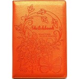 Caiet Schite A5, 64 File, 100gr/mp, Velin, Mandarin - Ideal Desen, Schita