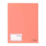 Mapa Strigo, PP, A4, 30 folii protectie, roz deschis