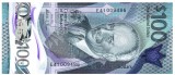 Bancnota Barbados 100 Dolari, 2022, Polimer, P-85, UNC