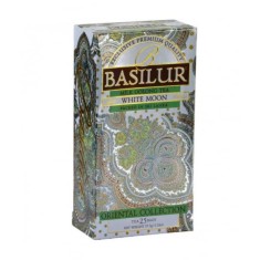 Basilur White Moon Ceai verde 25 plicuri
