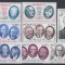 Monaco 1976 Mi 1211/18 MNH - A 25-a aniversare a Consiliului Literar din Monaco