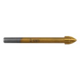Burghiu universal TiN 8 mm Graphite pentru lemn, metal, beton si ceramica