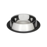 Castron pisici, Lolo Pets, inox, antiderapant, argintiu, 450 ml