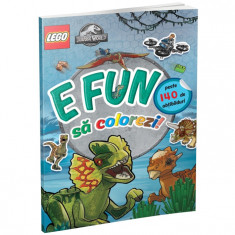 E fun sa colorezi! Jurassic World. Carte de colorat cu abtibilduri foto