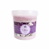 Sare de baie 5kg in galeata cu aroma liliac pentru relaxare si detensionare