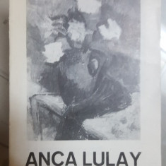 Anca Lulay, Pictură grafică, Sibiu 1978, invitație la vernisajul expoziției