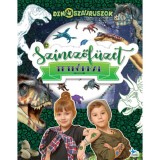 Sz&iacute;nezőf&uuml;zet tetk&oacute;kkal - Dinoszauruszok
