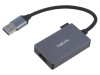 Adaptor LOGILINK USB 3.0 la HDMI 1.3, 0,15 m, mufă aurită, gri