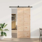 Ușă glisantă Maro 80 x 208 cm Lemn masiv de pin