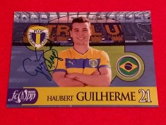 Foto fotbal-autograf original-jucatorul GUILHERME(Petrolul Ploiesti) foto