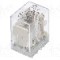 Releu electromagnetic, 220V AC, 5A, 4PDT, serie HF18FF, HONGFA RELAY - HF18FF/A220-4Z1