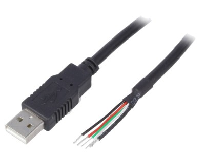 Cablu USB 2.0 A 3m, negru foto