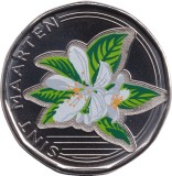Antilele Olandeze - Sint Maarten 50 centi 2025 - Colorat, 22,25 mm, KM-New