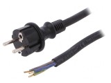 Cablu SCHUKO 3m Negru