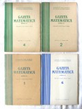 Revista &quot;GAZETA MATEMATICA - Seria B&quot;: Nr. 2 si 4 din 1970, Nr. 1 din 1972 si Nr. 4 din 1974