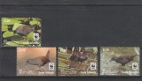 Cook Islands 2014-Fauna,WWF,Pasari,serie (partea II) 4 val.dant..,MI.1997-2000