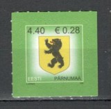 Estonia.2006 Steme ale comitatelor autoadezive SE.128, Nestampilat