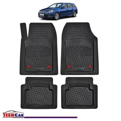 Covorașe Auto TeamCar&amp;reg; Tip Tăviță Compatibile Opel Astra H (2004&amp;ndash;2014) - Combi foto