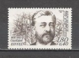 Franta.1982 150 ani nastere G.Eiffel-inginer XF.521, Nestampilat