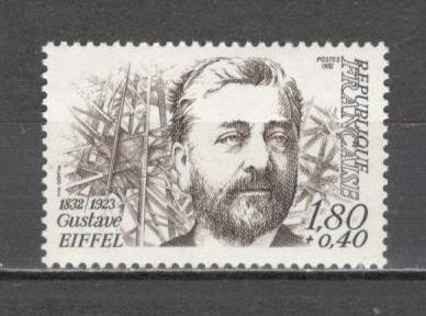 Franta.1982 150 ani nastere G.Eiffel-inginer XF.521 foto