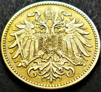 Moneda istorica 10 HELLER - AUSTRIA / AUSTRO-UNGARIA, anul 1915 * cod 1701 foto