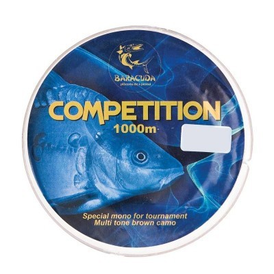 Nylon monofilament Baracuda Competition 1000 m maro 0.33 mm foto