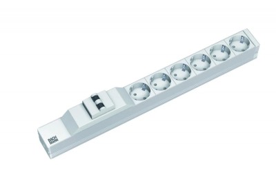 Bachmann prelungitor 19&amp;quot; 1HE 6xSchuko 1xLS cordon 2,0m Schuko; foto