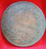 (M1576) MONEDA ITALIA - 10 CENTESIMI 1893, LIT. R, REGELE UMBERTO I, Europa, Cupru (arama)