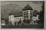 BUSTENI , HOTELUL PALACE , FOTO SISU , FOTOGRAFIE TIP CARTE POSTALA , 1930