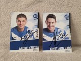 Autografe Andrei Cristea si Ionut Rada 2011 SC Karlsruhe