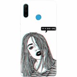Husa silicon pentru Huawei P30 Lite, Im A Bad Girl