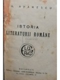 H. Adamescu - Istoria literaturii romane